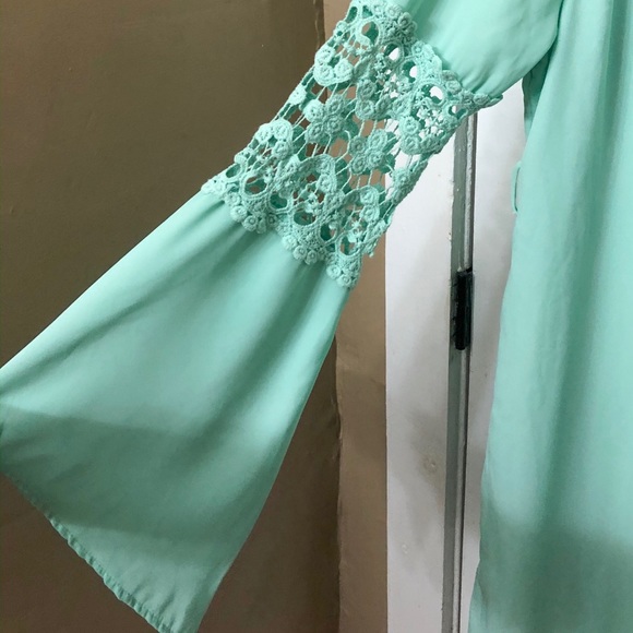 Turquoise Dress - Picture 4 of 4